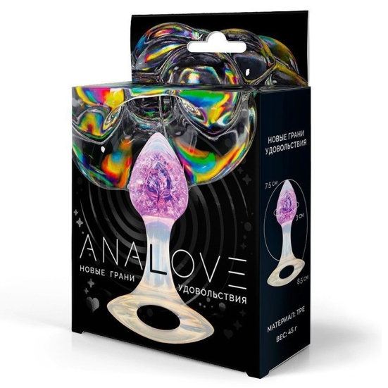 Анальная пробка AnaLove, 8.5 см