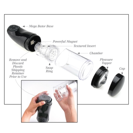 Автоматический мастурбатор Pipedream Mega-Bator Pussy