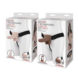 Страпон Lux Fetish 6" Rechargeable