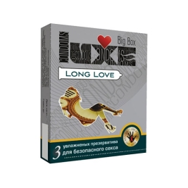 Презервативы пролонгирующие LUXE Long Love 