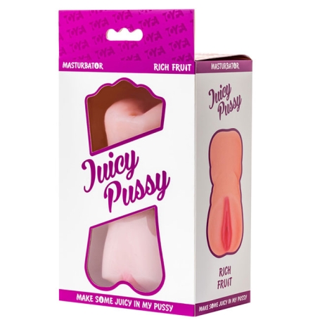 Двусторонний мастурбатор Juicy Pussy Rich Fruit