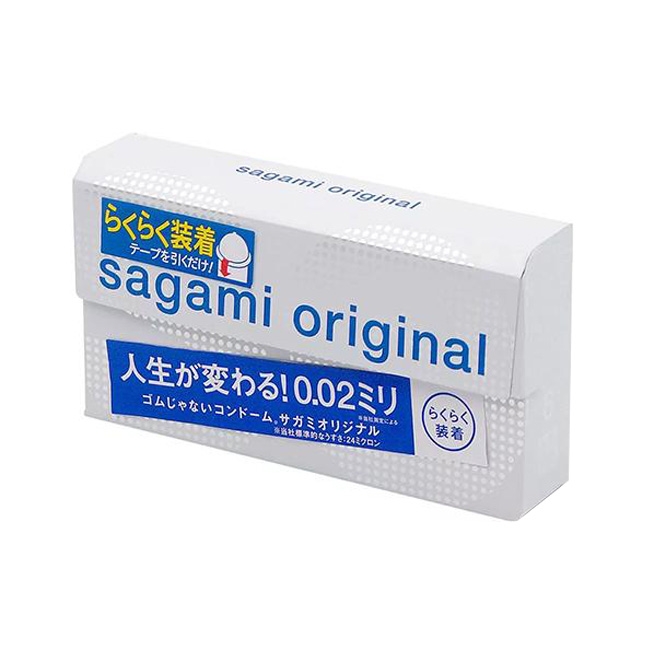 Sagami Презервативы Original 0,02 мм полиуретановые 6 шт